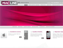 Tablet Screenshot of maclinepr.com